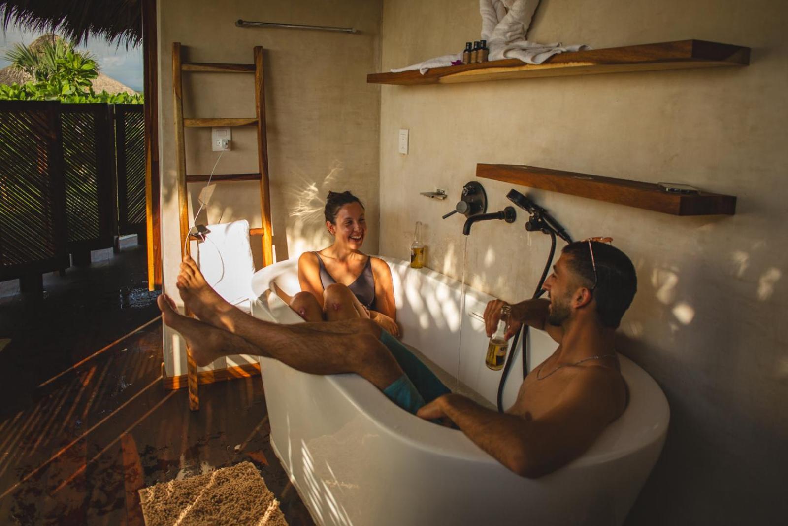 Aldea Mizul Hotel Puerto Escondido  Bagian luar foto