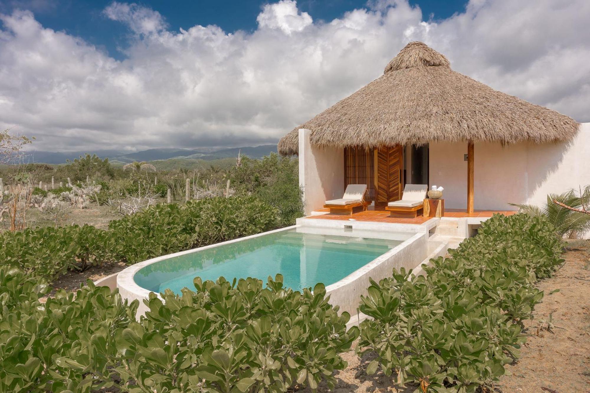 Aldea Mizul Hotel Puerto Escondido  Bagian luar foto