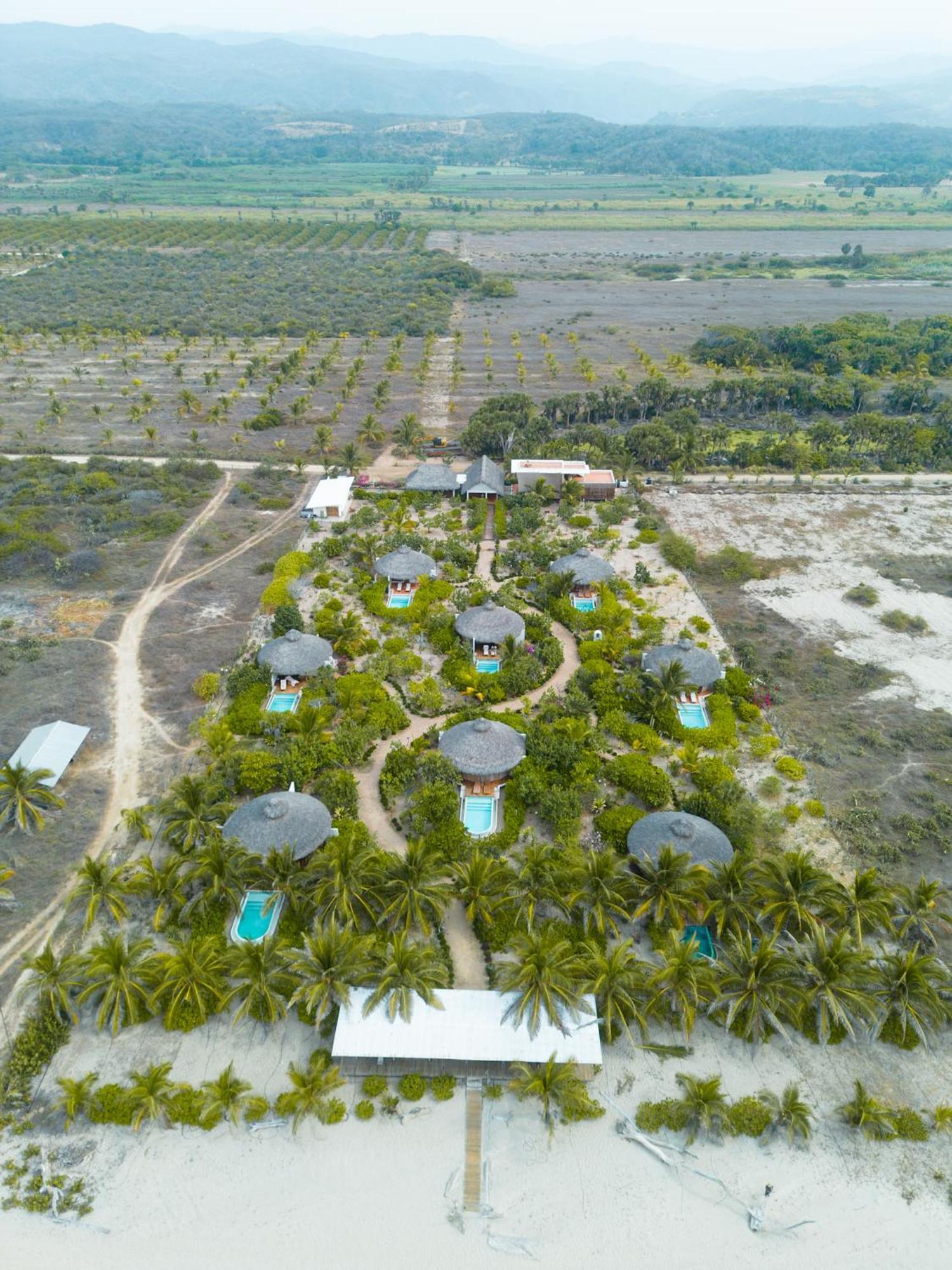 Aldea Mizul Hotel Puerto Escondido  Bagian luar foto