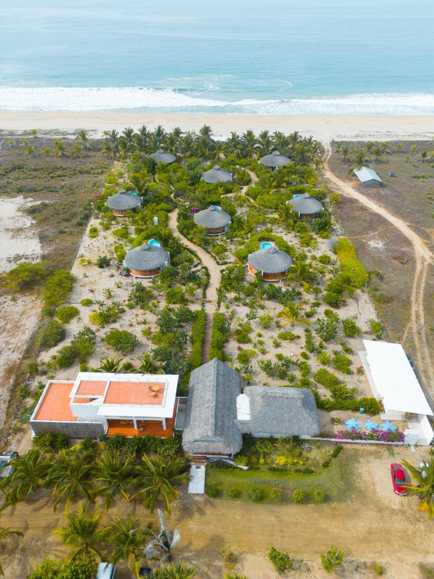 Aldea Mizul Hotel Puerto Escondido  Bagian luar foto