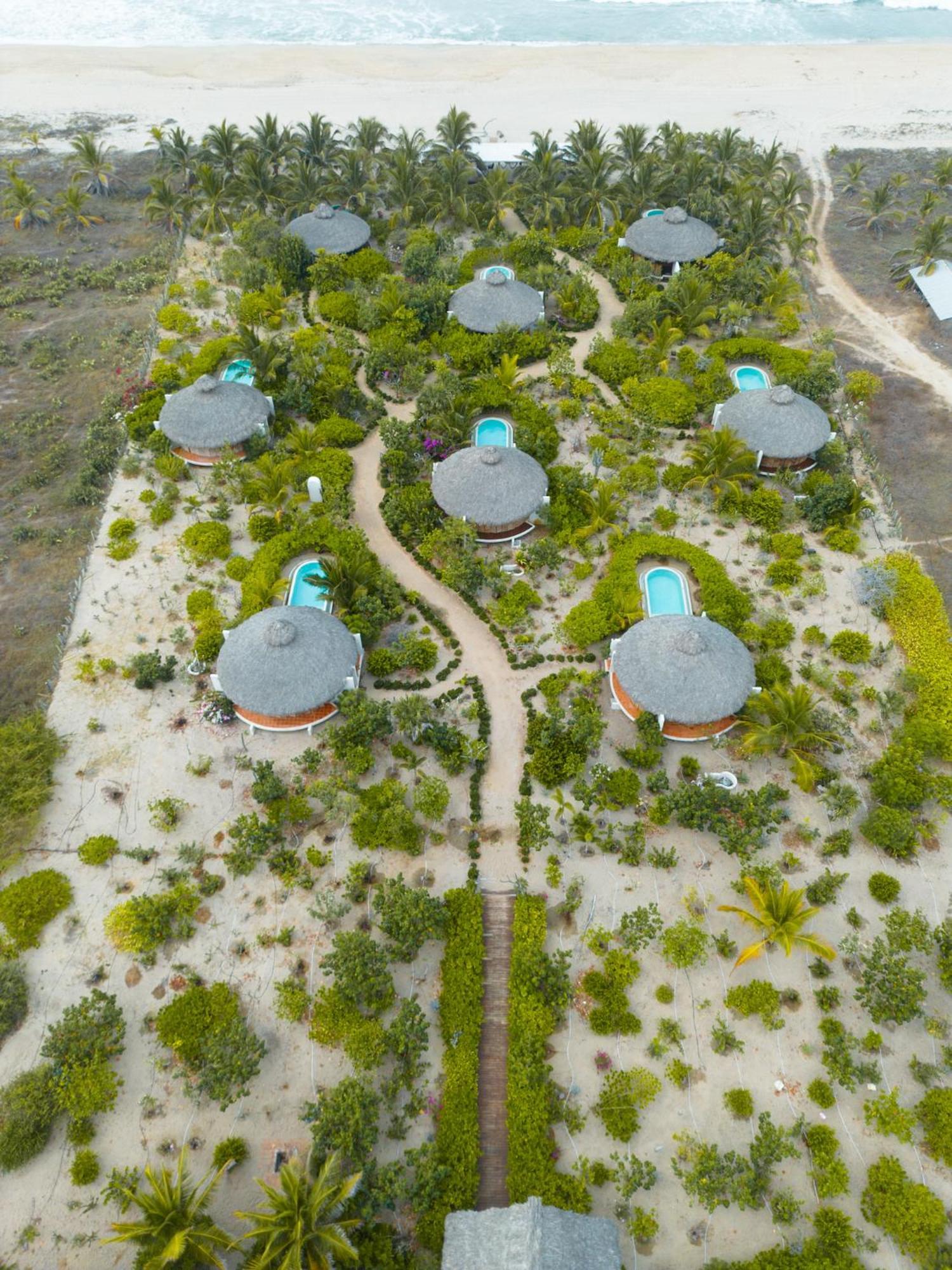 Aldea Mizul Hotel Puerto Escondido  Bagian luar foto